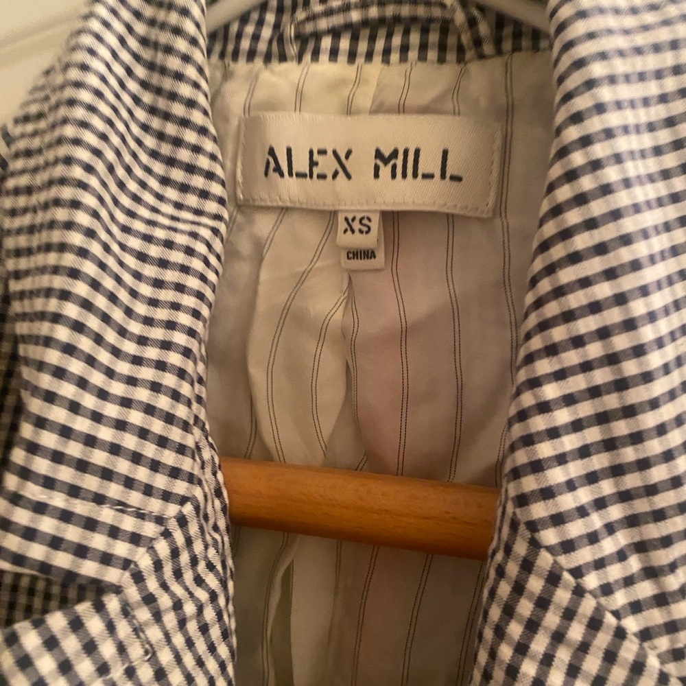 Alex Mill XS seersucker blazer - Picture 5 of 6